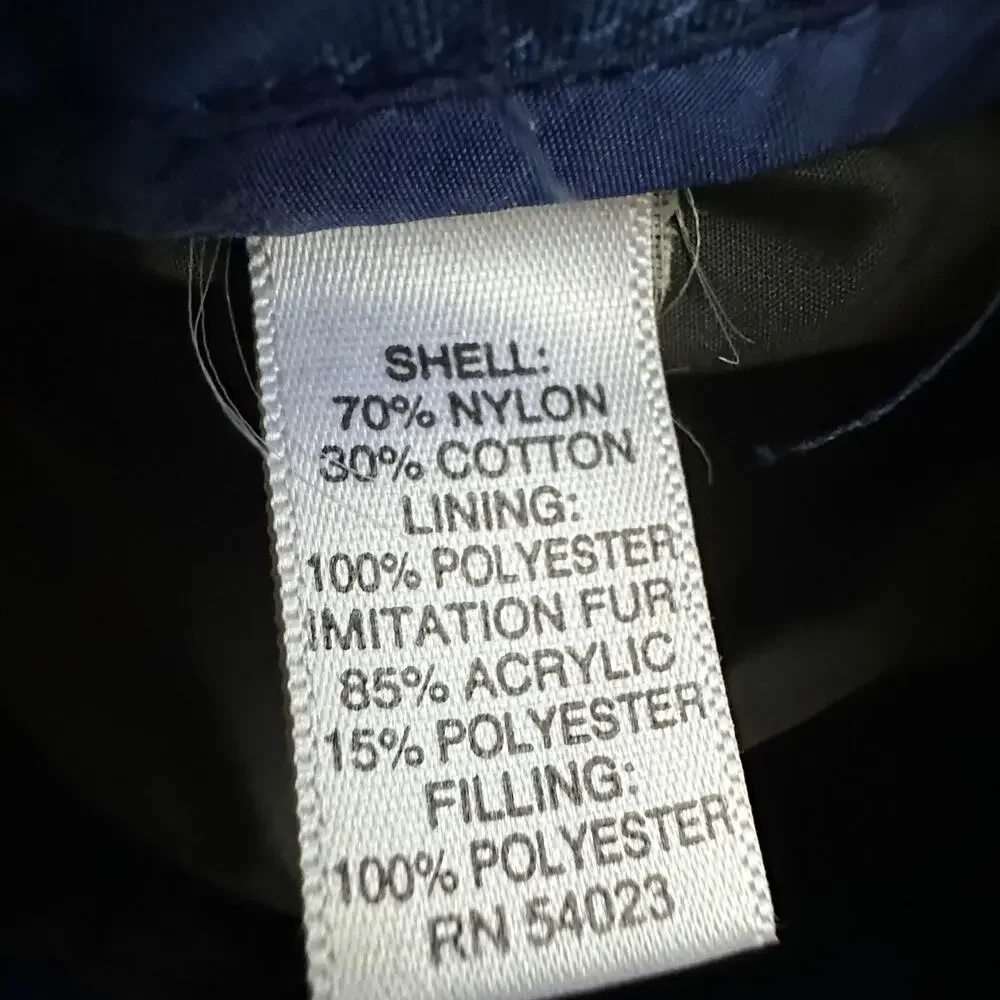 Banana Republic Snorkel Parka Coat Bright Royal